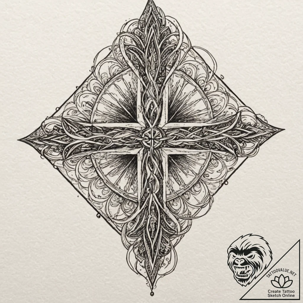 A linework tattoo of the "oh, you betcha" phr... - tattoo sketch (№1751184724_0, 29.06.2025 08:12) — tattoovalue.net