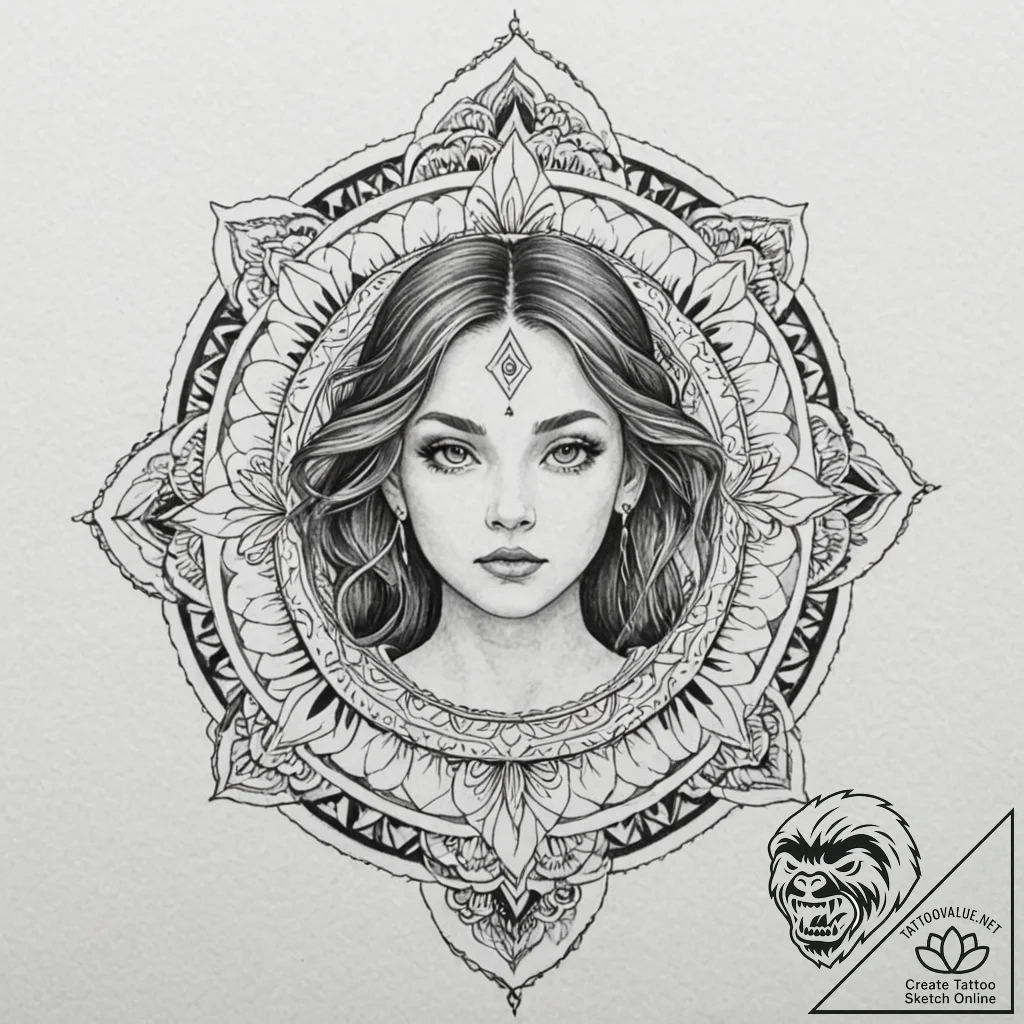 A sketch of claudia, the child vampire, a mix... - tattoo sketch (№1751185180_0, 29.06.2025 08:19) — tattoovalue.net