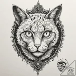 A trash polka composition of the pet sematary… – tattoo sketch (№1751186462_0, 29.06.2025 08:41) — tattoovalue.net