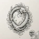 No-face from spirited away, tattoo drawing ou… – tattoo sketch (№1751189544_0, 29.06.2025 09:32) — tattoovalue.net