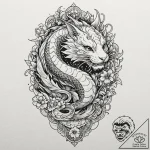 Cat, artistic tattoo sketch, irezumi japanese… – tattoo sketch (№1751189649_0, 29.06.2025 09:34) — tattoovalue.net