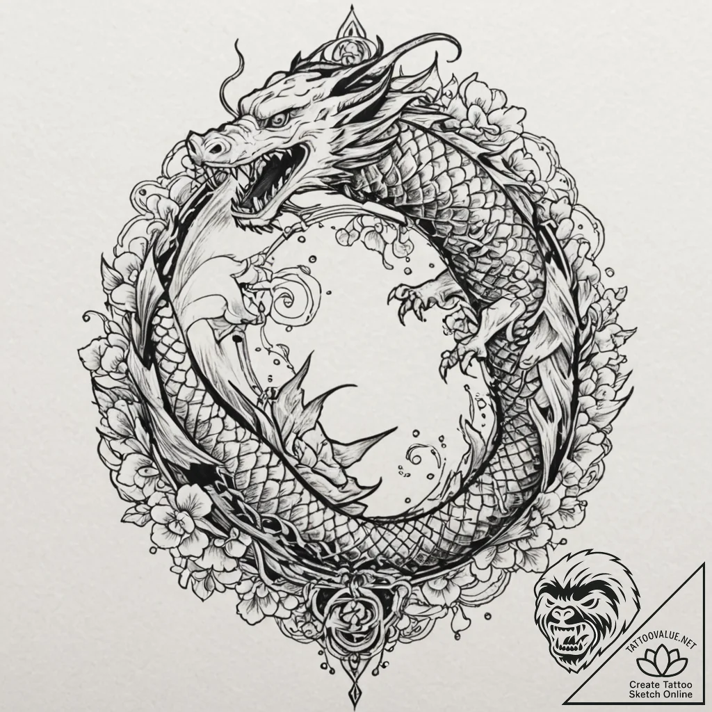 A linework tattoo of the main characters from... - tattoo sketch (№1751189761_0, 29.06.2025 09:36) — tattoovalue.net