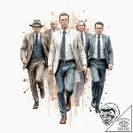 A neo-traditional tattoo of the main characte… – tattoo sketch (№1751194693_0, 29.06.2025 10:58) — tattoovalue.net