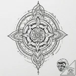 A sword piercing a cloud, concept art for tat… – tattoo sketch (№1751194798_0, 29.06.2025 10:59) — tattoovalue.net
