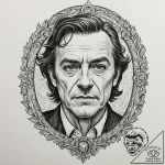 A neo-traditional tattoo of the “captain howd… – tattoo sketch (№1751197112_0, 29.06.2025 11:38) — tattoovalue.net