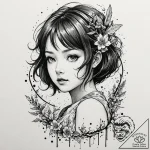 A trash polka composition of the horrors of w… – tattoo sketch (№1751197216_0, 29.06.2025 11:40) — tattoovalue.net