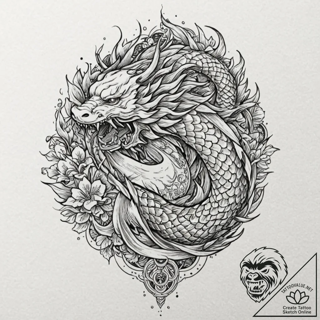 Svarog, tattoo flash sheet design, black and... - tattoo sketch (№1751198858_0, 29.06.2025 12:07) — tattoovalue.net