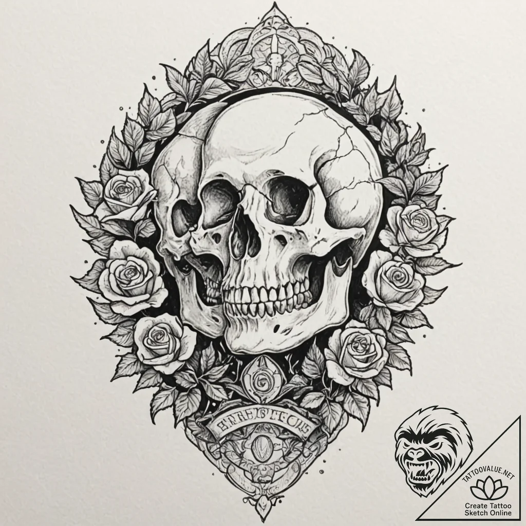 A watercolor sketch of the louisiana bayou fr... - tattoo sketch (№1751199709_0, 29.06.2025 12:21) — tattoovalue.net