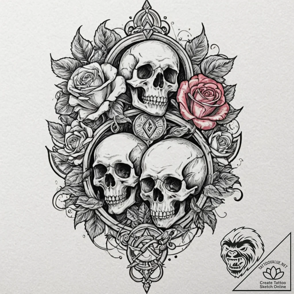 The alchemical symbols for the four elements,... - tattoo sketch (№1751200223_0, 29.06.2025 12:30) — tattoovalue.net