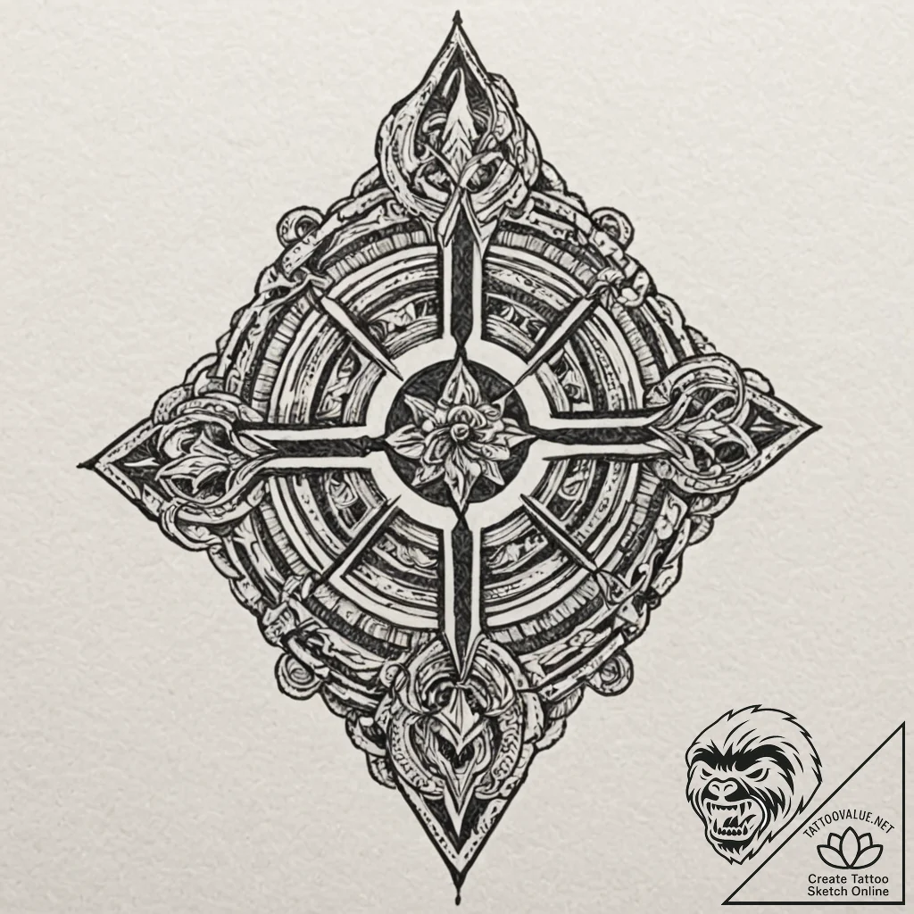 A linework tattoo of the jujutsu high school... - tattoo sketch (№1751200570_0, 29.06.2025 12:36) — tattoovalue.net