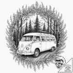 A sketch of the main character from into the… – tattoo sketch (№1751201307_0, 29.06.2025 12:48) — tattoovalue.net