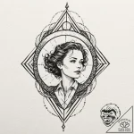 A graphic novel panel of the final twist from… – tattoo sketch (№1751201532_0, 29.06.2025 12:52) — tattoovalue.net