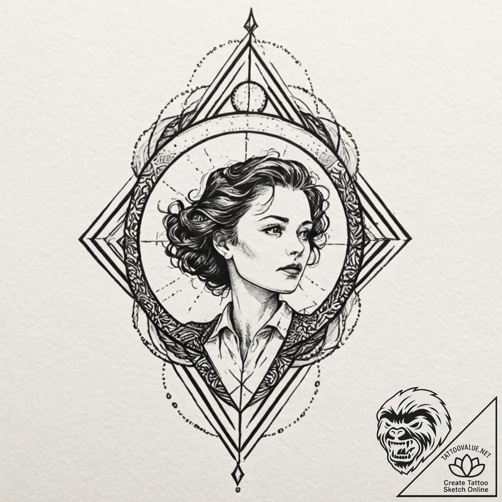 A graphic novel panel of the final twist from... - tattoo sketch (№1751201532_0, 29.06.2025 12:52) — tattoovalue.net
