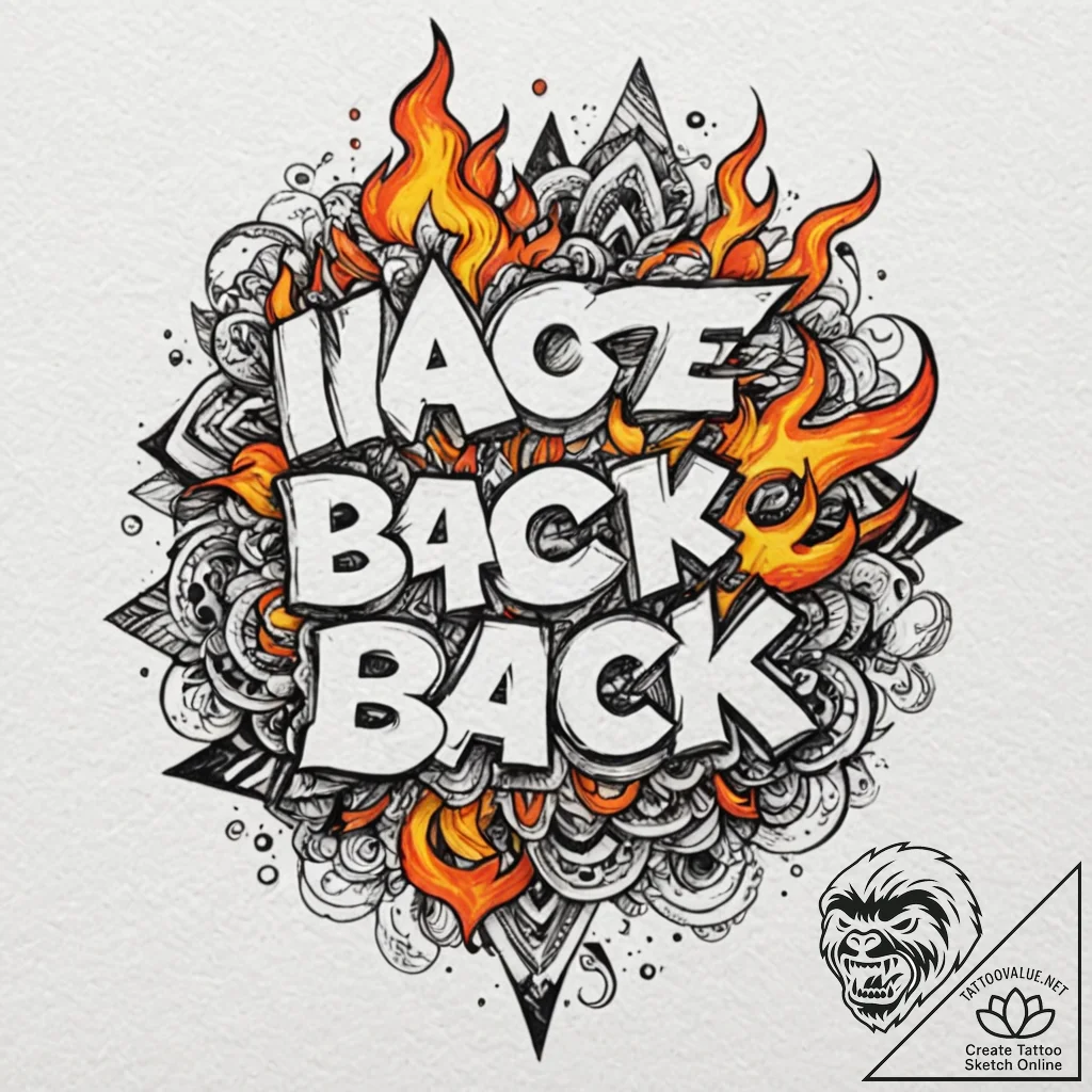 A neo-traditional tattoo of the "i'll be back... - tattoo sketch (№1751202281_0, 29.06.2025 13:04) — tattoovalue.net