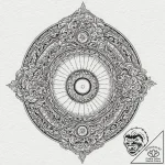 Yin-yang, tattoo sketch design, muted color p… – tattoo sketch (№1751203870_0, 29.06.2025 13:31) — tattoovalue.net