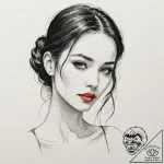 Watercolor sketch of luv, with a single, cold… – tattoo sketch (№1751204531_0, 29.06.2025 13:42) — tattoovalue.net