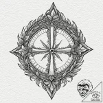 A neo-traditional tattoo of the fraser clan c… – tattoo sketch (№1751205621_0, 29.06.2025 14:00) — tattoovalue.net