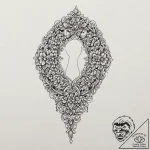 A keyhole shape, concept art for tattoo, orna… – tattoo sketch (№1751210482_0, 29.06.2025 15:21) — tattoovalue.net