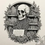 A graphic novel portrait of the main characte… – tattoo sketch (№1751211527_0, 29.06.2025 15:38) — tattoovalue.net