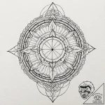 A linework design of the unsullied helmet., t… – tattoo sketch (№1751212686_0, 29.06.2025 15:58) — tattoovalue.net