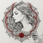 A watercolor sketch of the “like a virgin” mo… – tattoo sketch (№1751213417_0, 29.06.2025 16:10) — tattoovalue.net
