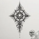 Science, technology & sci-fi, tattoo line art… – tattoo sketch (№1751214075_0, 29.06.2025 16:21) — tattoovalue.net