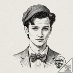 A neo-traditional portrait of the eleventh do… – tattoo sketch (№1751215322_0, 29.06.2025 16:42) — tattoovalue.net