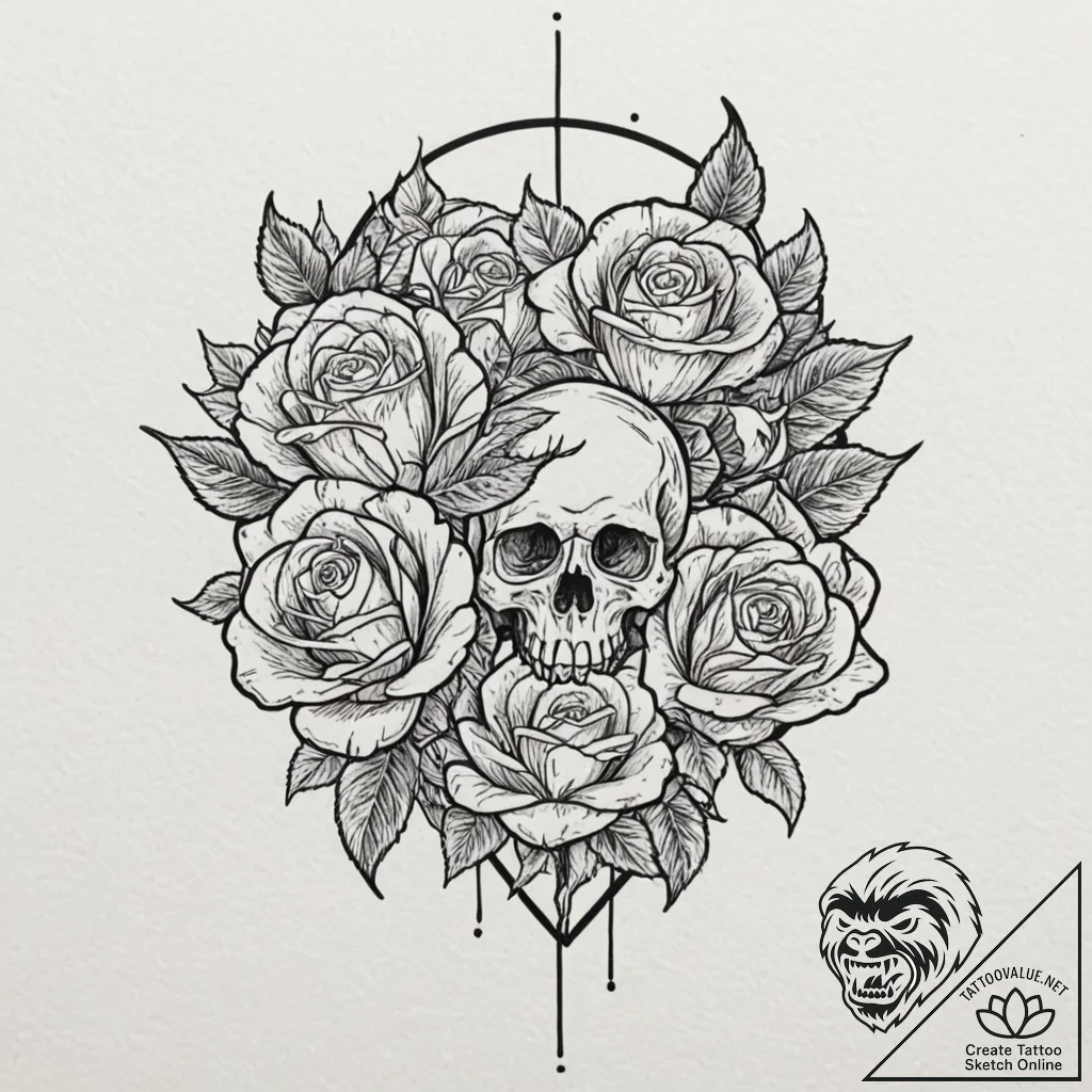 флора и фауна (концептуальные), tattoo sketch... - tattoo sketch (№1751216191_0, 29.06.2025 16:56) — tattoovalue.net