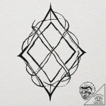 Strength (symbol), tattoo drawing outline, st… – tattoo sketch (№1751218344_0, 29.06.2025 17:32) — tattoovalue.net