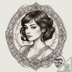 A vinyl record, tattoo sketch design, moderat… – tattoo sketch (№1751223052_0, 29.06.2025 18:50) — tattoovalue.net