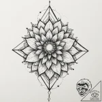 Crystal, tattoo sketch design, on white paper… – tattoo sketch (№1751227310_0, 29.06.2025 20:01) — tattoovalue.net