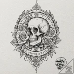 Time machine, tattoo sketch design, muted col… – tattoo sketch (№1751228463_0, 29.06.2025 20:21) — tattoovalue.net