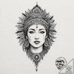 Isis, tattoo sketch design, trash polka tatto… – tattoo sketch (№1751235009_0, 29.06.2025 22:10) — tattoovalue.net