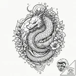 Hamburger, concept art for tattoo, soft whip… – tattoo sketch (№1751238182_0, 29.06.2025 23:03) — tattoovalue.net