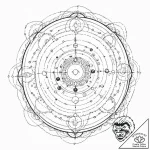 Solar system model (orrery), tattoo drawing o… – tattoo sketch (№1751242752_0, 30.06.2025 00:19) — tattoovalue.net
