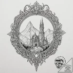 The dark sign (from dark souls), tattoo drawi… – tattoo sketch (№1751246360_0, 30.06.2025 01:19) — tattoovalue.net