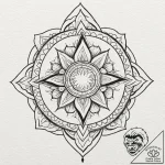 A watercolor sketch of clarice starling, dete… – tattoo sketch (№1751250083_0, 30.06.2025 02:21) — tattoovalue.net