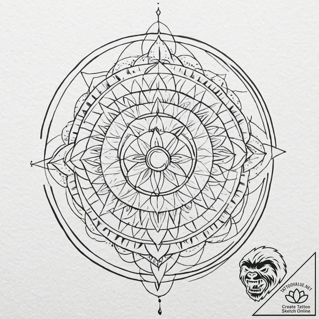 Binary code forming a silhouette, tattoo sket... - tattoo sketch (№1751251060_0, 30.06.2025 02:37) — tattoovalue.net