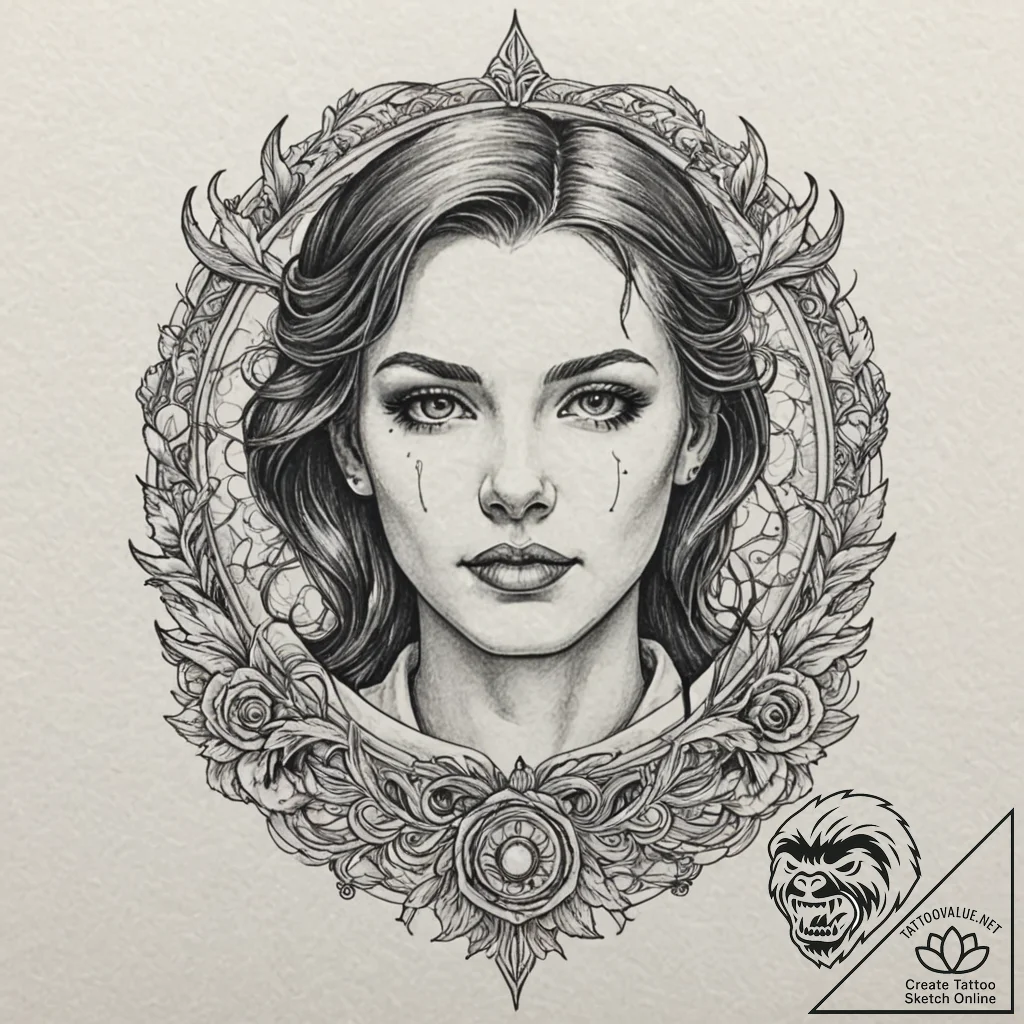 A sketch of colin robinson, the energy vampir... - tattoo sketch (№1751251715_0, 30.06.2025 02:48) — tattoovalue.net