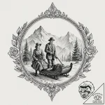 A sketch of the main characters from citizen… – tattoo sketch (№1751253704_0, 30.06.2025 03:21) — tattoovalue.net
