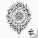 Morse code message, ink illustration for tatt… – tattoo sketch (№1751255682_0, 30.06.2025 03:54) — tattoovalue.net