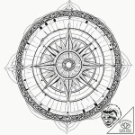 24. dotwork tattoo design of the death star,… – tattoo sketch (№1751256313_0, 30.06.2025 04:05) — tattoovalue.net