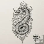 A watercolor tattoo of the big, booted foot f… – tattoo sketch (№1751257317_0, 30.06.2025 04:21) — tattoovalue.net