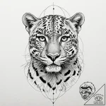 Leopard, tattoo sketch design, rough sketchy… – tattoo sketch (№1751257938_0, 30.06.2025 04:32) — tattoovalue.net