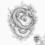 A vampire’s bite mark, ink illustration for t… – tattoo sketch (№1751259741_0, 30.06.2025 05:02) — tattoovalue.net