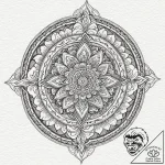 Apricot, artistic tattoo sketch, dynamic comp… – tattoo sketch (№1751260374_0, 30.06.2025 05:12) — tattoovalue.net