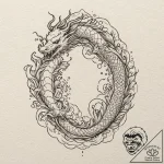 A linework tattoo of the map of the five fami… – tattoo sketch (№1751260977_0, 30.06.2025 05:22) — tattoovalue.net