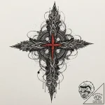 Violet, artistic tattoo sketch, minimalist ap… – tattoo sketch (№1751261303_0, 30.06.2025 05:28) — tattoovalue.net