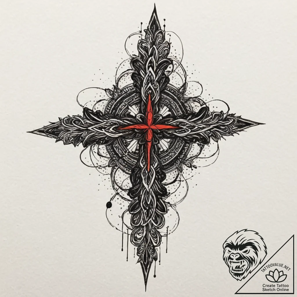 Violet, artistic tattoo sketch, minimalist ap... - tattoo sketch (№1751261303_0, 30.06.2025 05:28) — tattoovalue.net