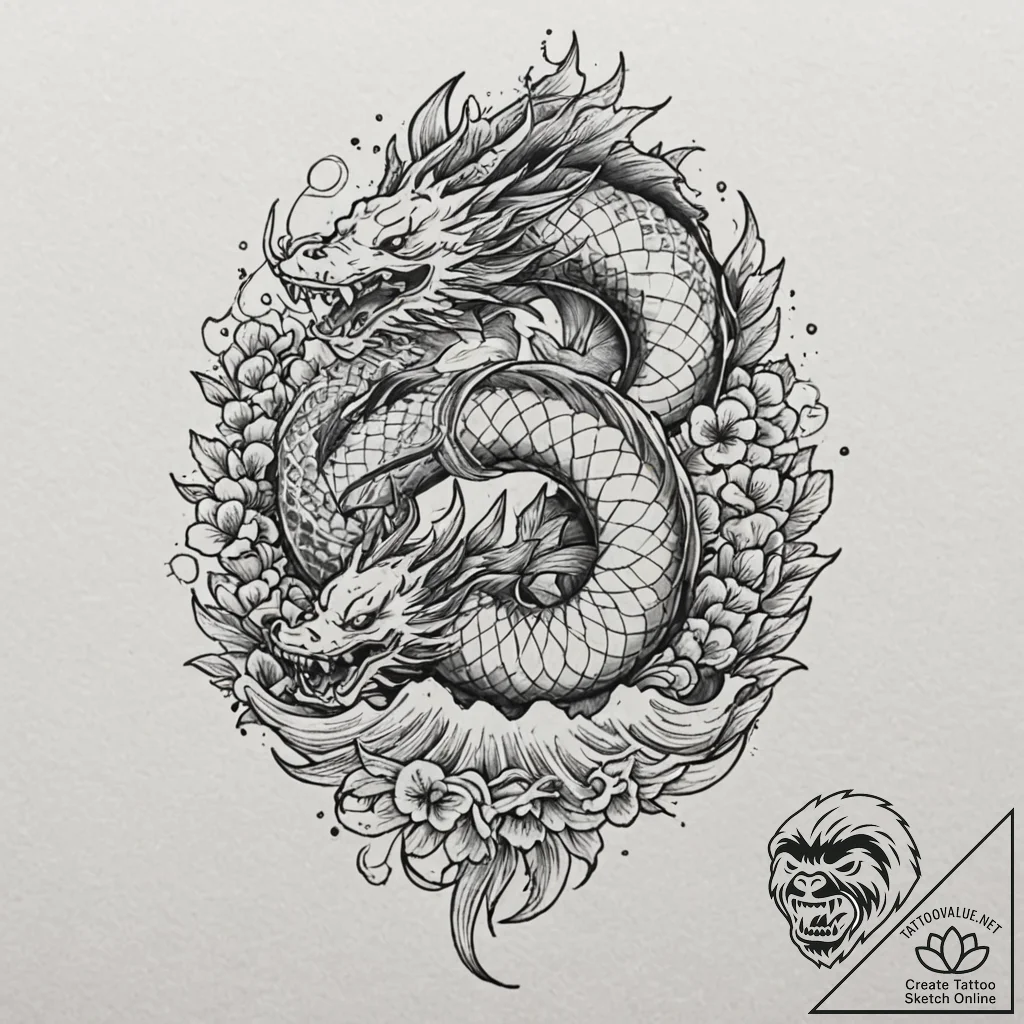 The hellfire club logo from stranger things,... - tattoo sketch (№1751263886_0, 30.06.2025 06:11) — tattoovalue.net